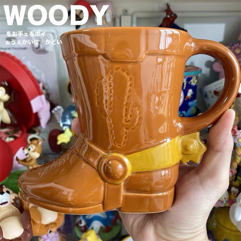 toy story woody boot mug