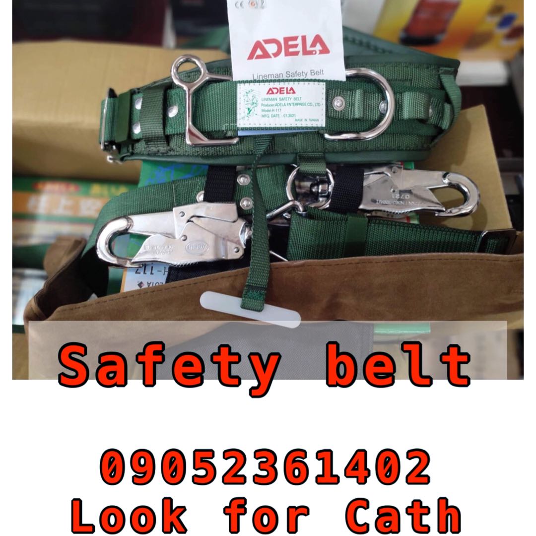 Adela Safety belt, Commercial & Industrial, Industrial Equipment on Carousell
