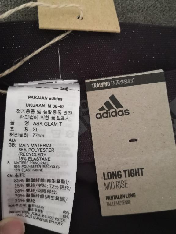 Adidas long tight best sale mid rise pantalon long