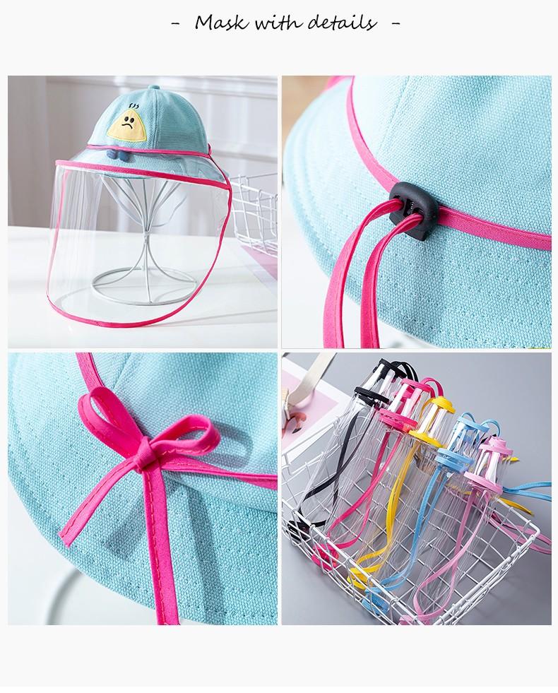 Adjustable baby face shield in white, Babies & Kids, Going Out, Other