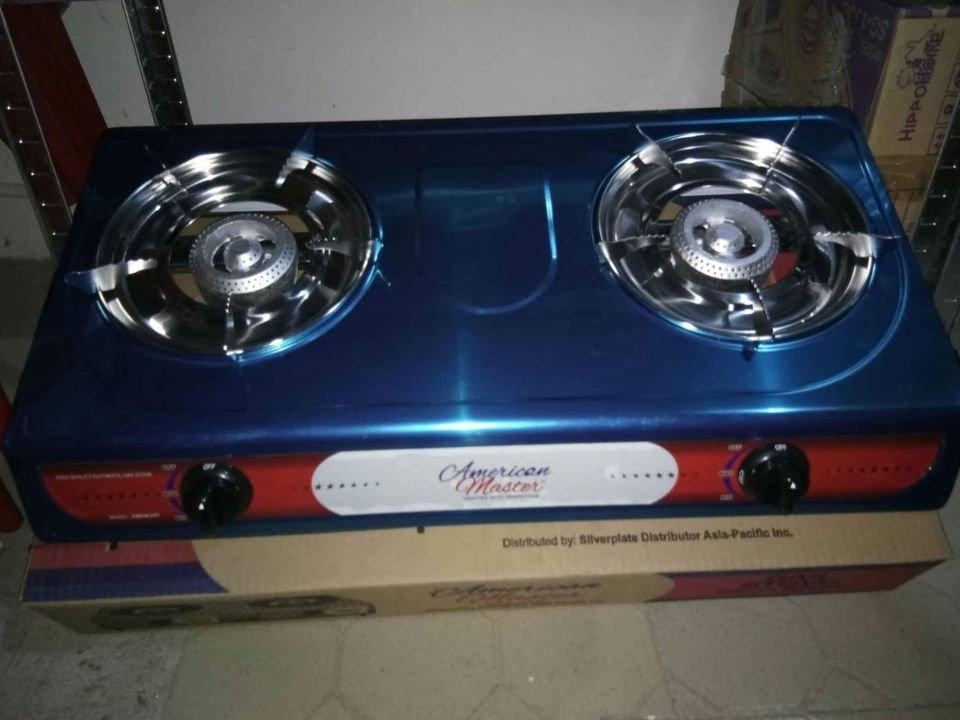 AMERICAN MASTER GAS STOVE DOUBLE BURNER, TV & Home Appliances, Kitchen