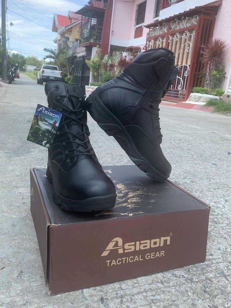 Asiaon tactical clearance boots