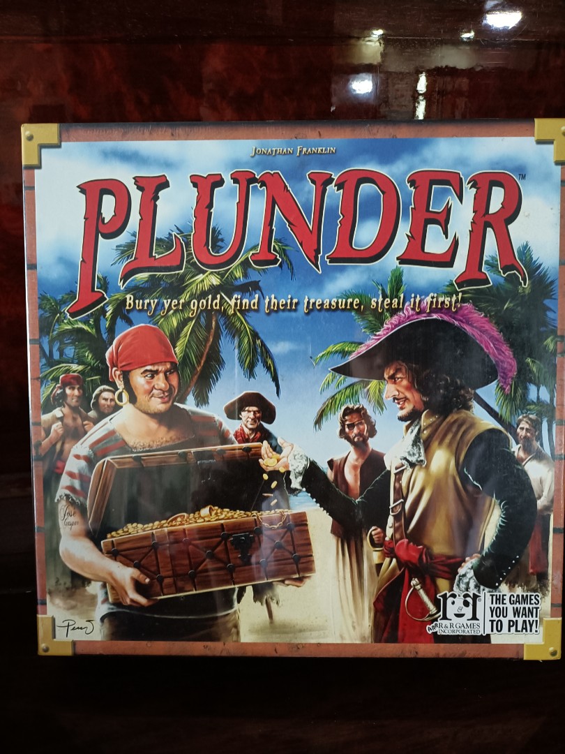 Authentic PLUNDER board game, Hobbies & Toys, Toys & Games on Carousell