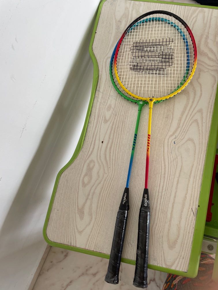Badminton rackets set, Sports Equipment, Sports & Games, Racket & Ball ...