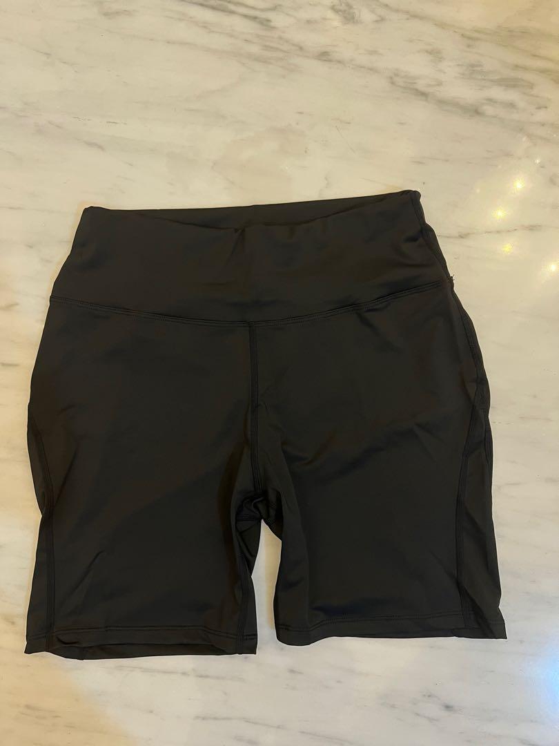 Black biker shorts, Olah Raga, Baju 