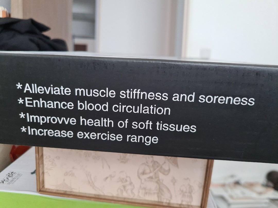 BNIB Fascial Gun HB-003, Health & Nutrition, Massage Devices on Carousell