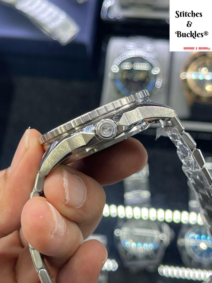 Brand New Zelos SPEARFISH 40MM DIVER 'FORGED CARBON', Luxury