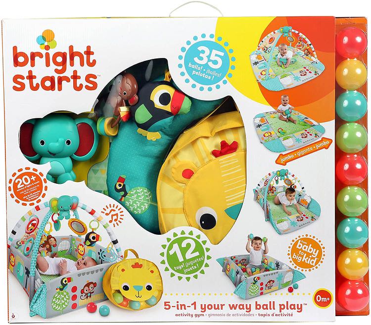 Bright starts play shop mat 5 in 1