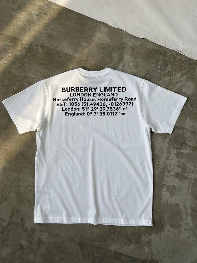 メンズLocation Print Cotton Oversized T-shirt