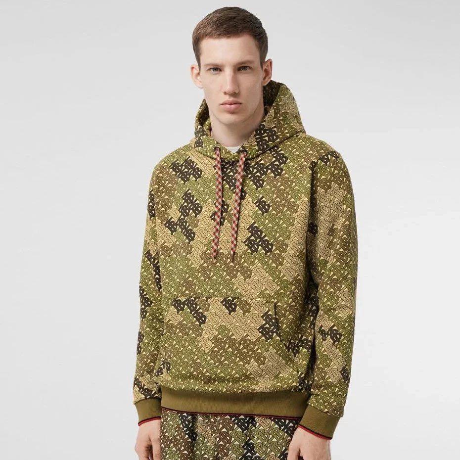 Burberry hoodie shop green