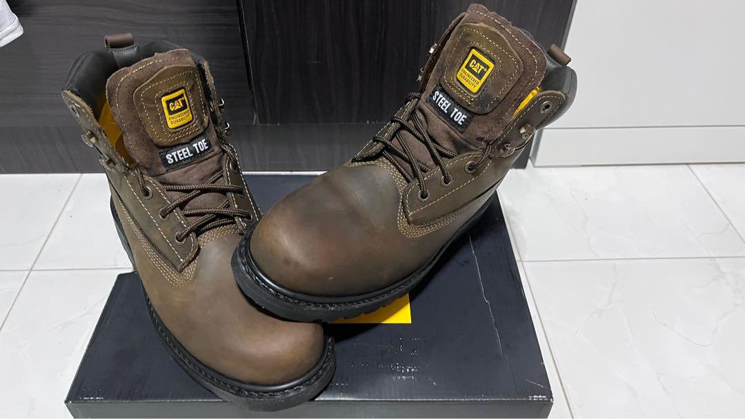Cat holton safety boots hotsell