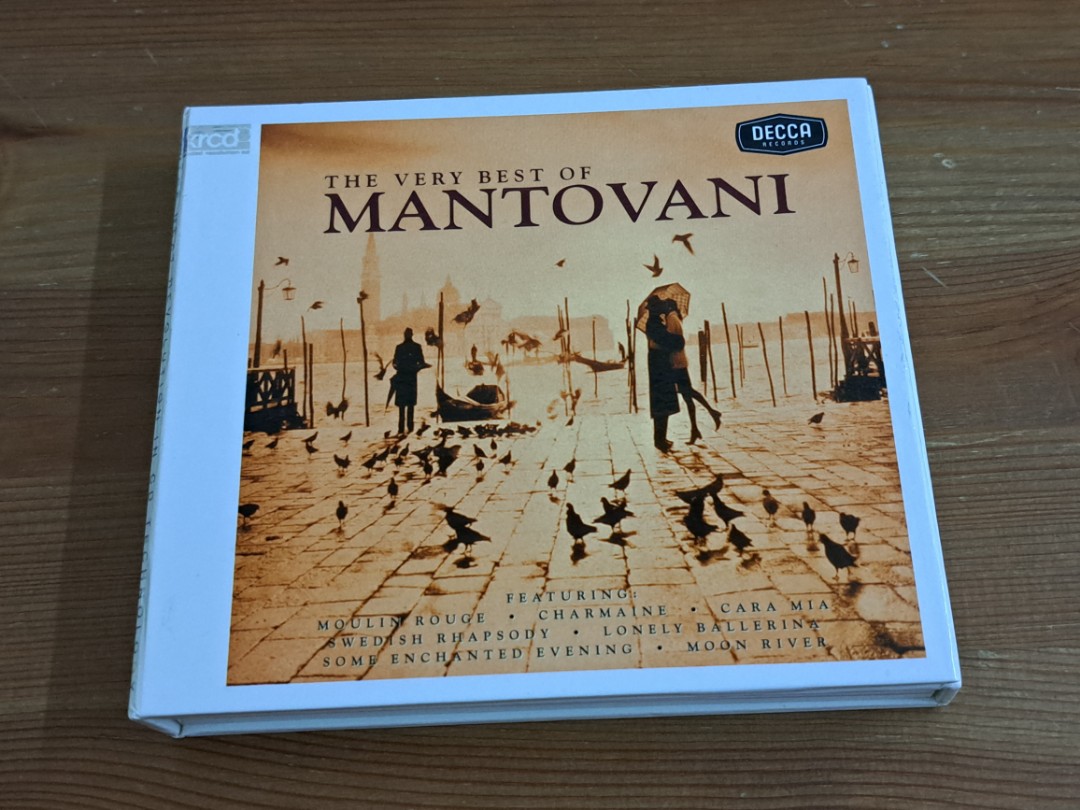 CD 發燒名盤The Very Best of Mantovani xrcd 早期日本JVC版長城碼(極 