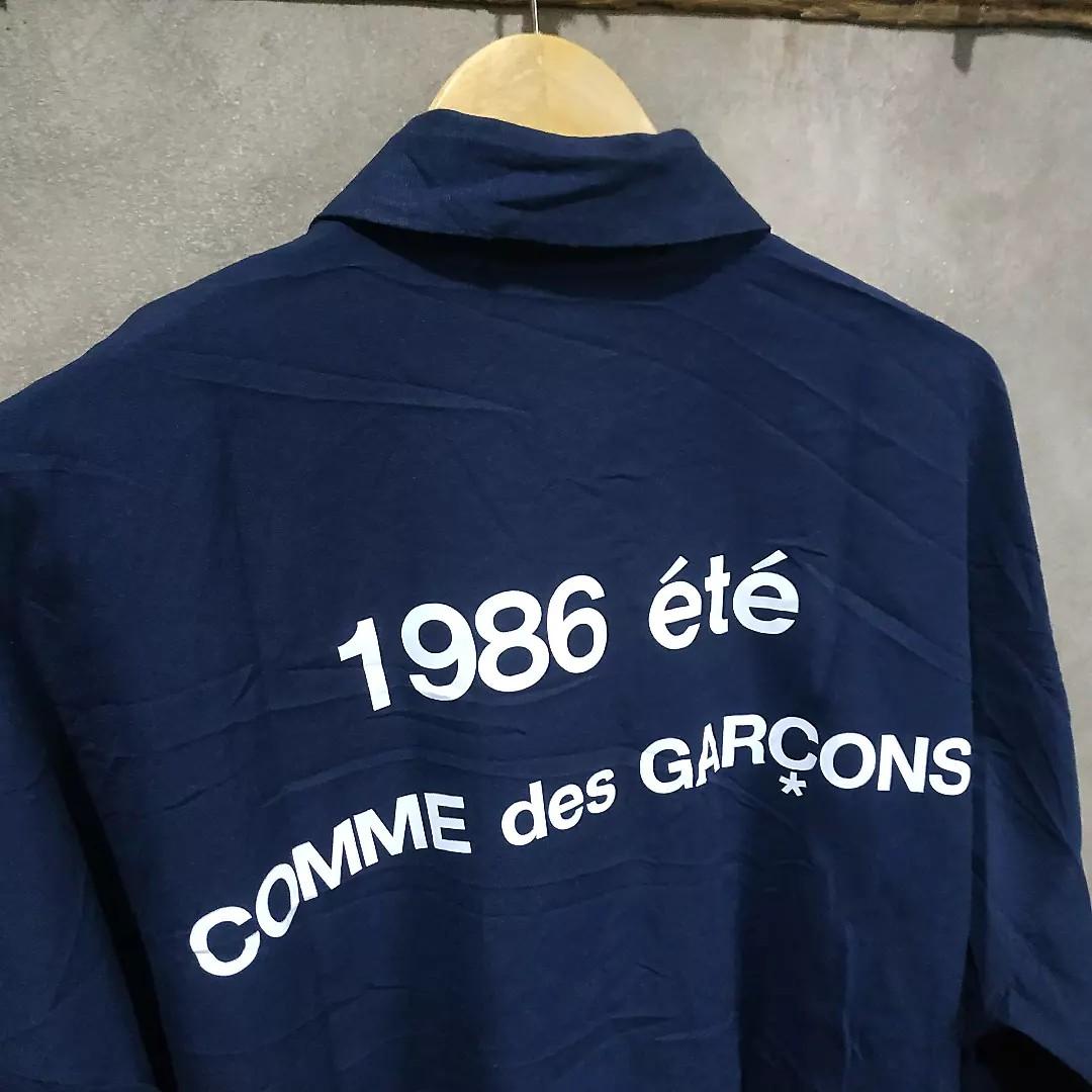 CDG - 1986 ete COMME des GARCONS SHIRT, Fesyen Wanita, Pakaian Wanita,  Atasan di Carousell