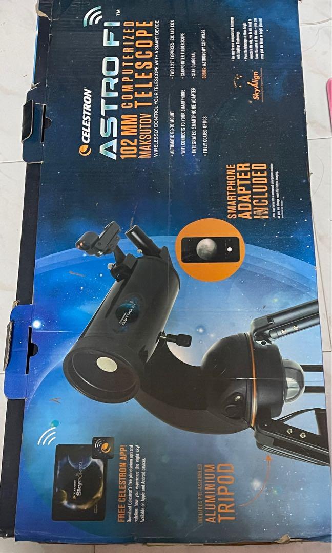 Celestron Astro Fi 102mm Maksutov Cassegrain Telescope Sports