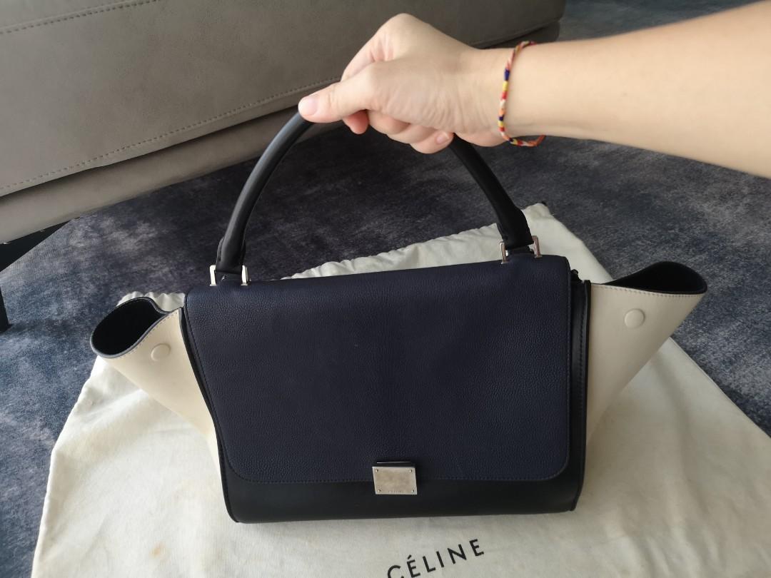 Celine trapeze outlet bag price