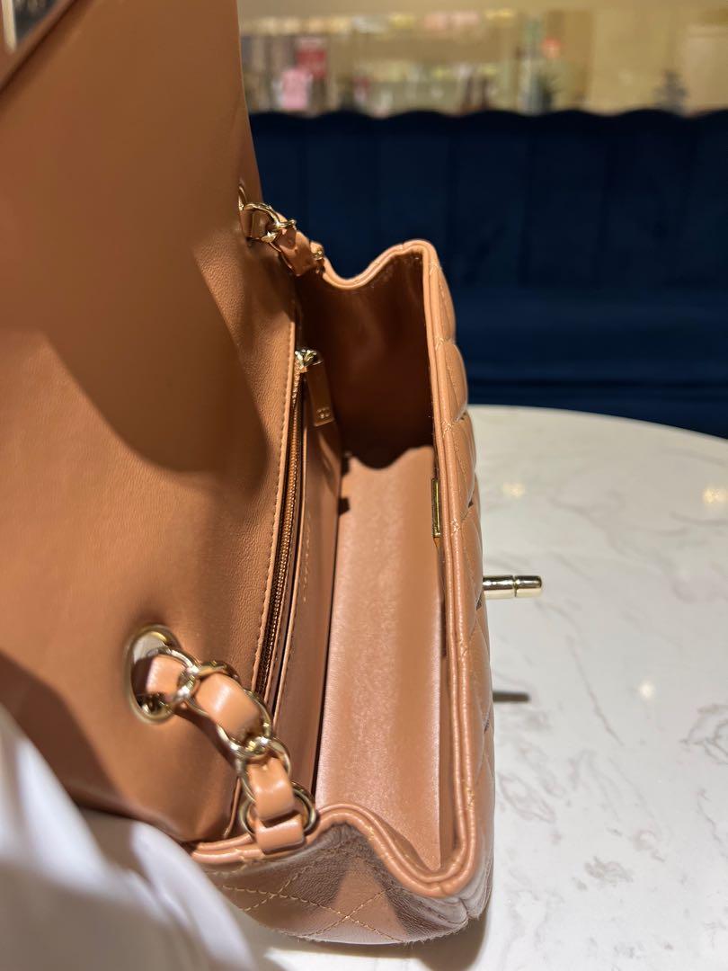 CHANEL MINI RECTANGULAR CARAMEL 22S LGHW, Luxury, Bags & Wallets on  Carousell