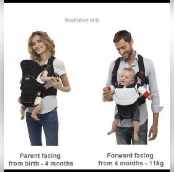 Chicco baby carrier forward facing shop