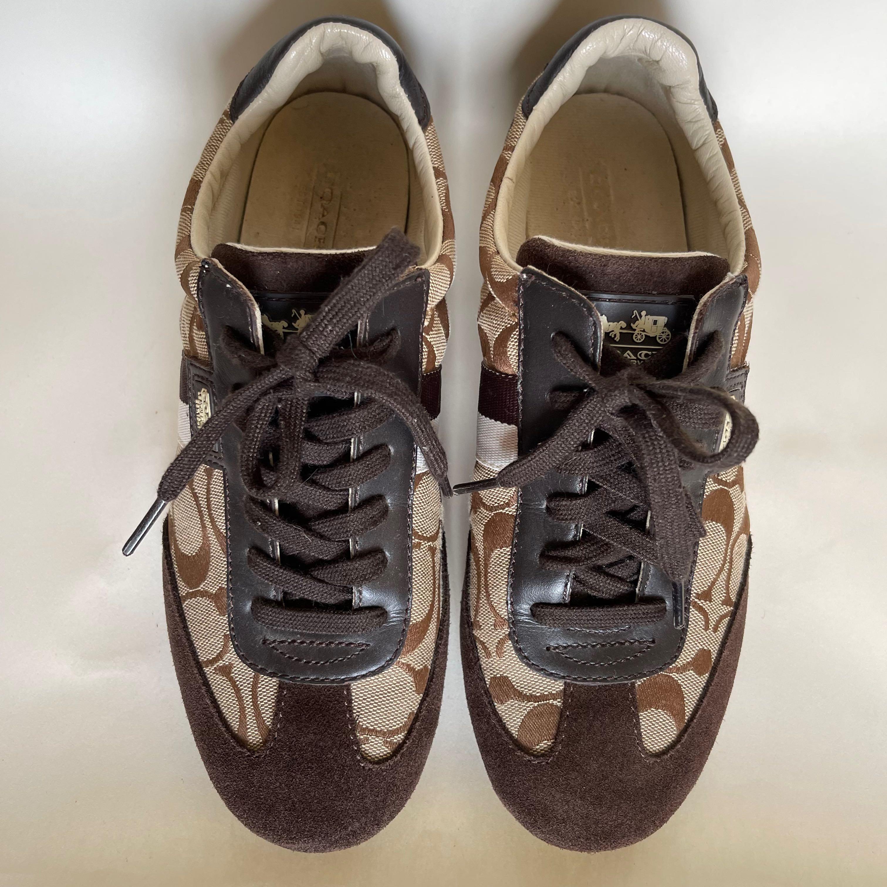 coach monogram sneakers