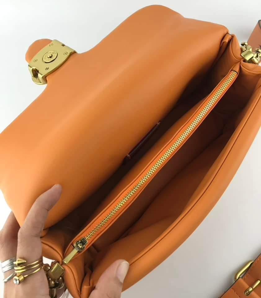 Coach Tabby Pillow 26 in Orange, Women's Fashion, Bags & Wallets,  Cross-body Bags on Carousell