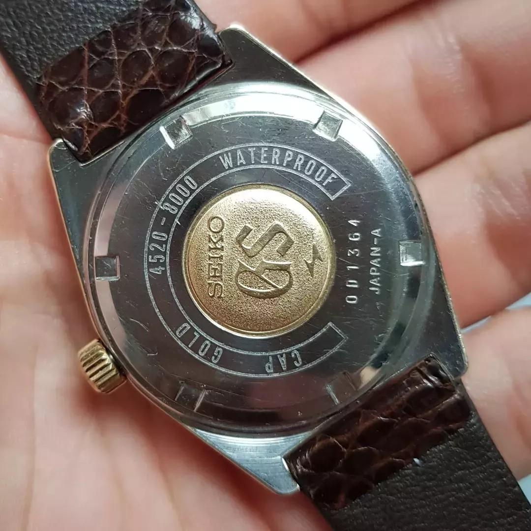Collector Grade Grand Seiko 45208000 Cap Gold, Men