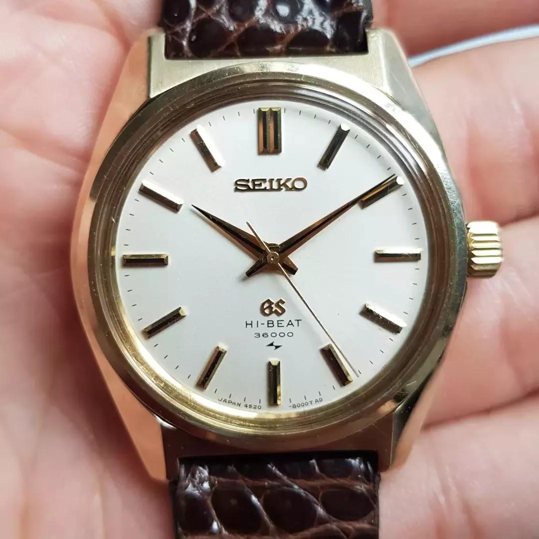 Collector Grade Grand Seiko 45208000 Cap Gold, Men