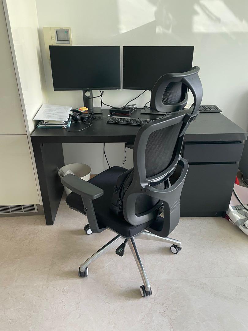 Computer Table Chair, Furniture & Home Living, Furniture, Chairs on