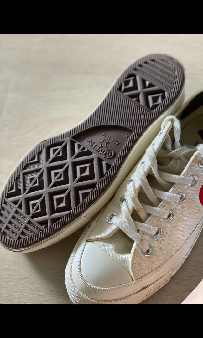 Comme des garcons play x store converse chuck taylor 1970s ox