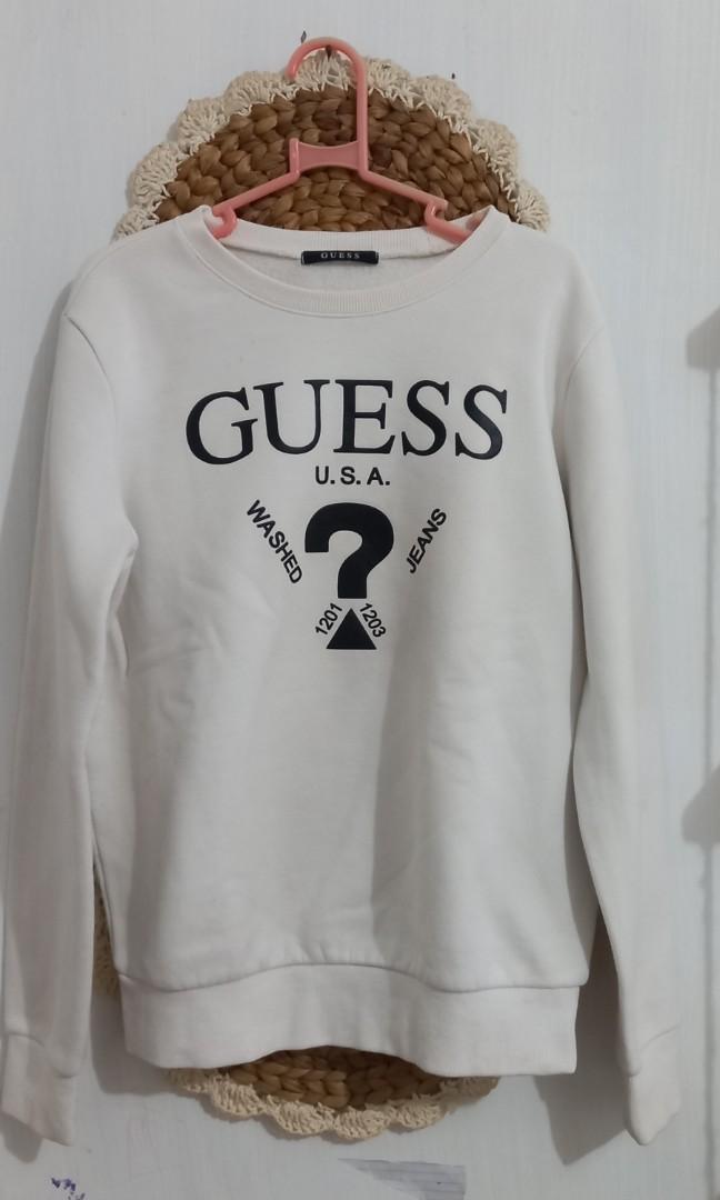 Harga crewneck guess on sale original
