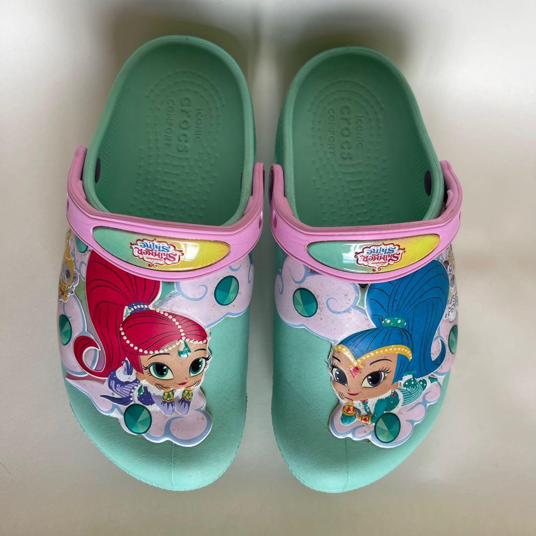 Crocs shimmer and shine online