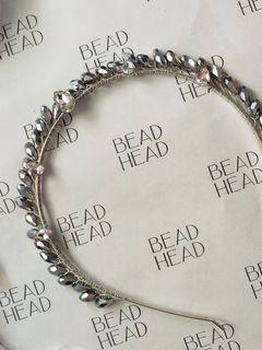 Crystal Silver Headband Tiara
