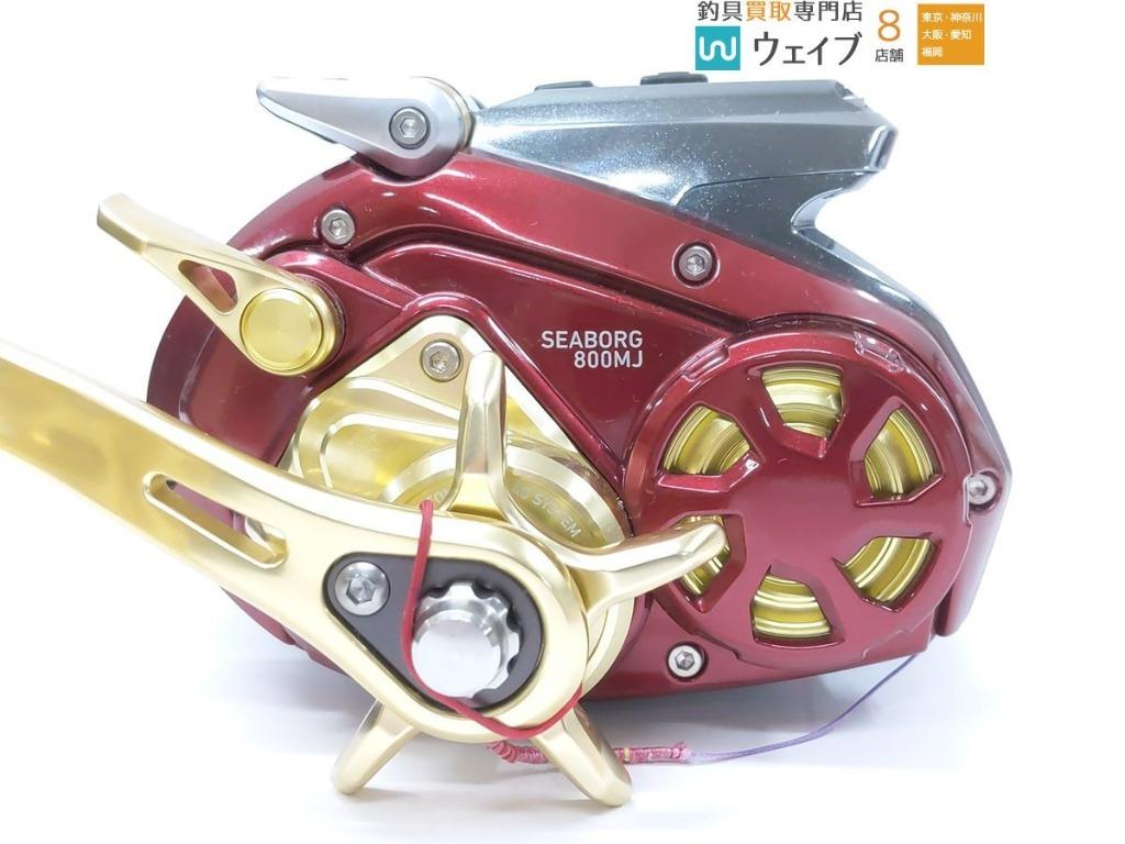 最終値下！超美品☆DAIWA シーボーグ800MJS ディープゾーンGS200-205☆中深海 深海セット PE5号1000ｍ(新品未使用）仕掛け付