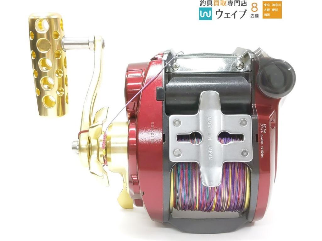 最終値下！超美品☆DAIWA シーボーグ800MJS ディープゾーンGS200-205☆中深海 深海セット PE5号1000ｍ(新品未使用）仕掛け付