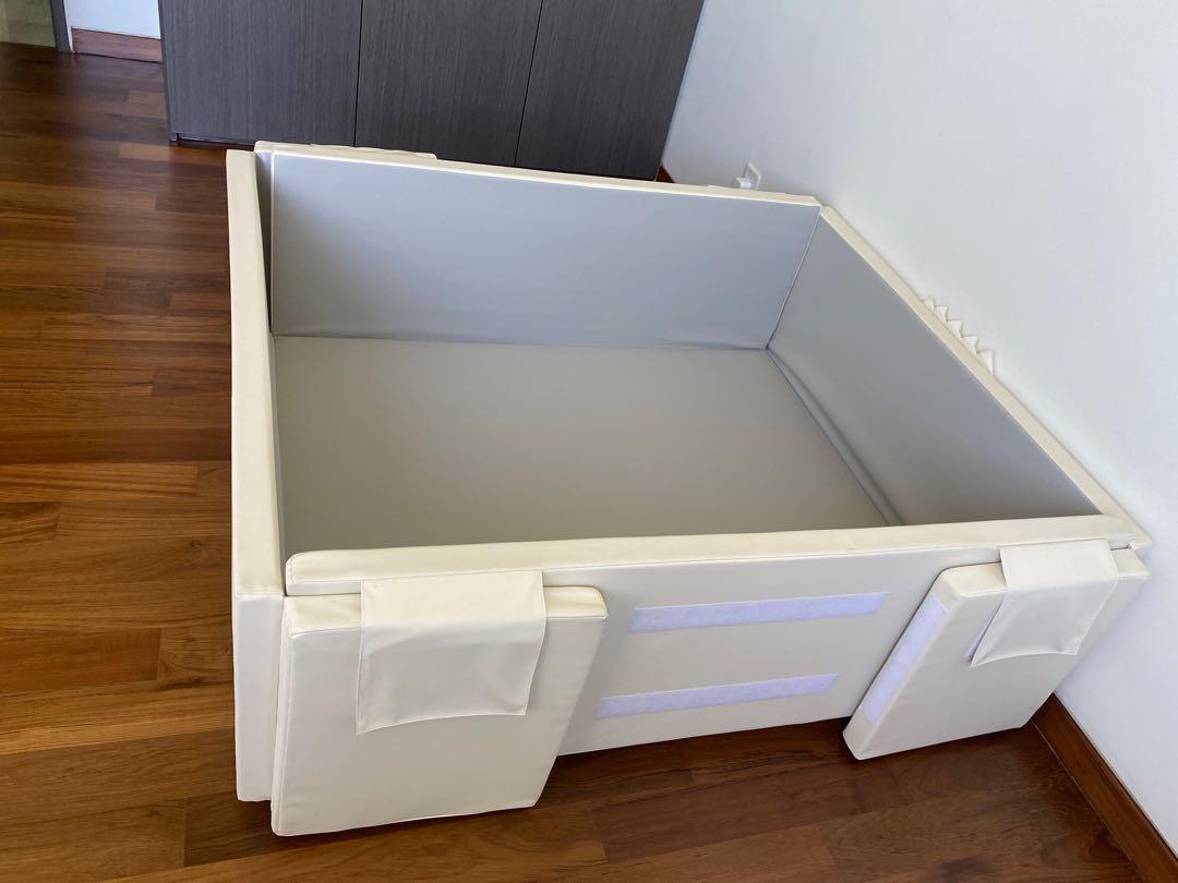 Playmat/Designskin Transformable Bumper Mat (Grey) with Stair & Slide