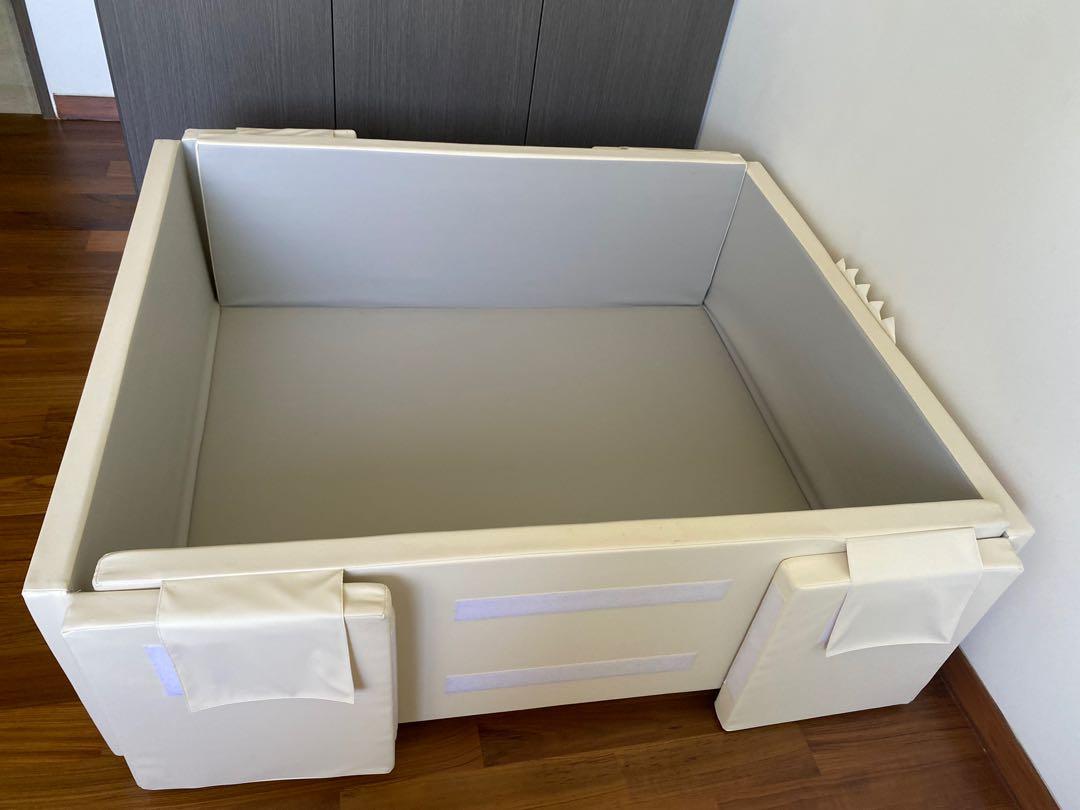 Playmat/Designskin Transformable Bumper Mat (Grey) with Stair & Slide