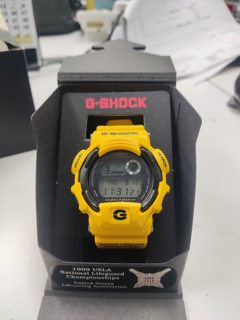 RARE G-Shock DW-9700UL USLA 1999 Gulfman Solar, Men's Fashion