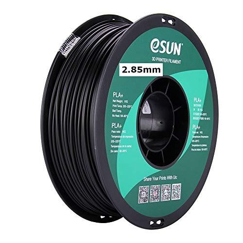 eSUN 3mm Black PLA PRO (PLA+) 3D Printer Filament 1KG Spool (2.2lbs),  Actual Diameter 2.85mm +/- 0.05mm, Black, Mobile Phones & Gadgets, Other  Gadgets on Carousell