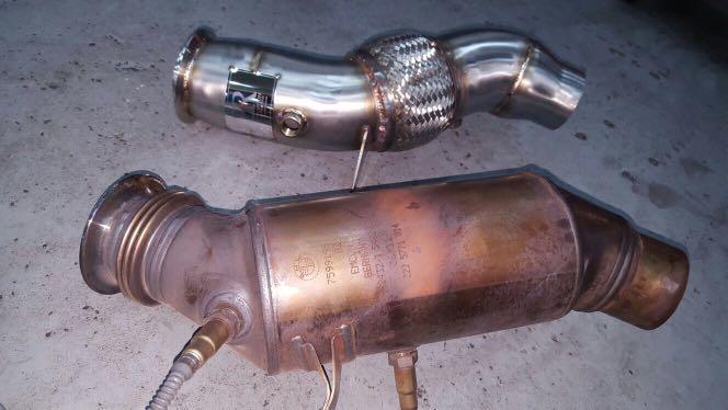 n55 catless downpipe