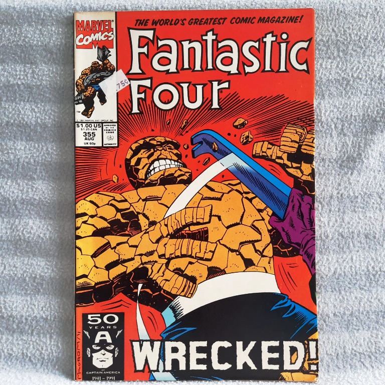 Fantastic Four # 355 USA, 1991 