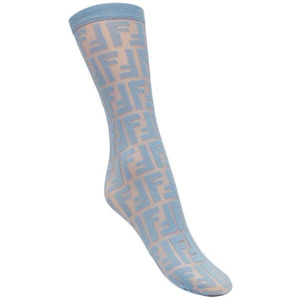 Fendi mesh socks top