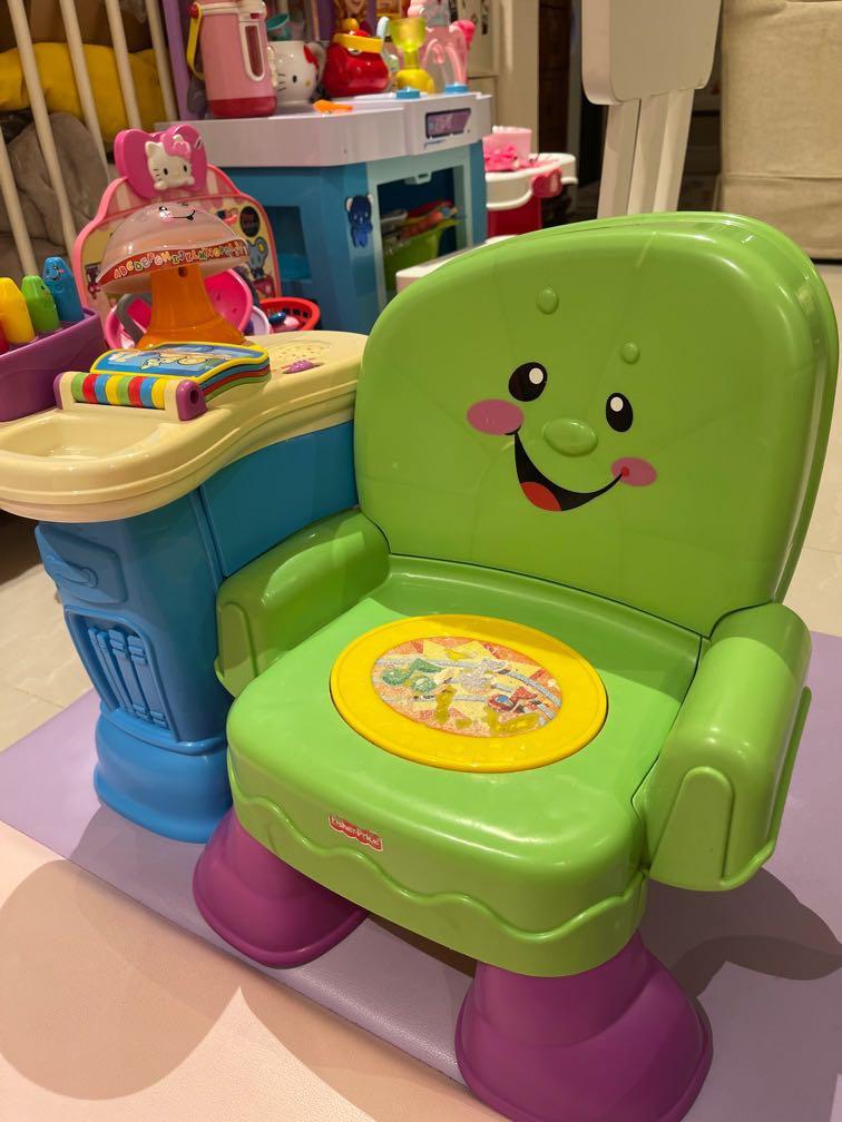 Fisher Price song and story chair, Bayi & Anak, Mainan & Baby Walker di