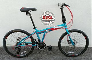 Mongoose 24 hotsell folding bike