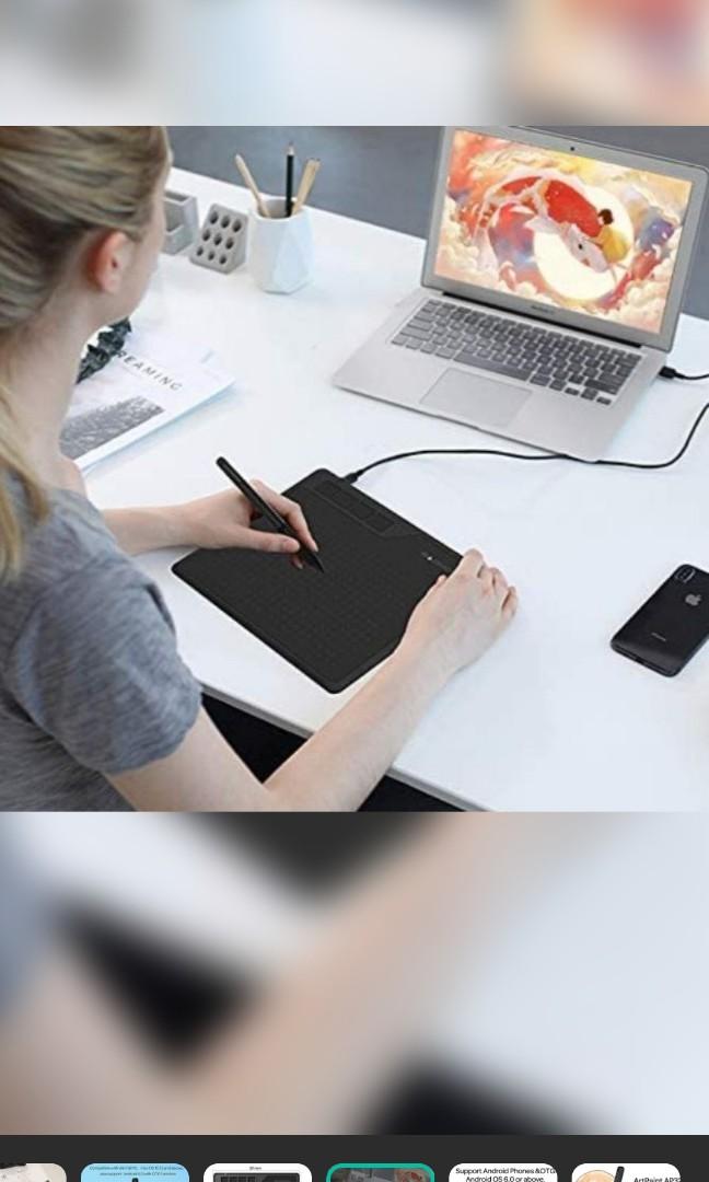 Gaomon S620 Battery Free Graphic Tablet, Computers & Tech, Parts