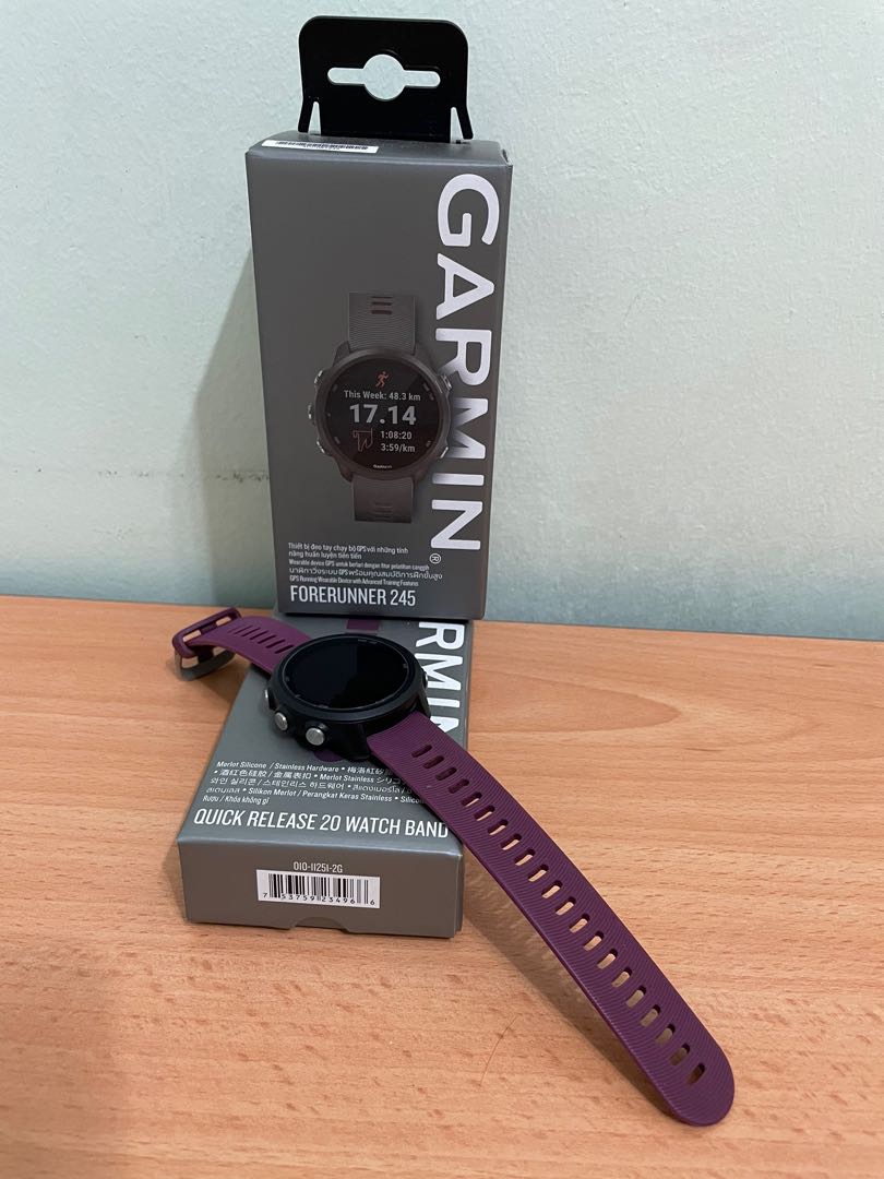 Garmin Forerunner 245 Men s Fashion Watches Accessories
