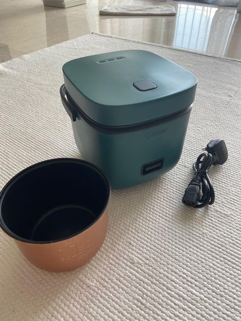 Giselle Mini Rice Cooker 1.2L NonStick Pot 200W, TV & Home Appliances