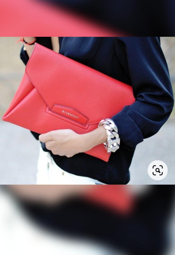 Givenchy Antigona Sugar Envelope Clutch Luxury Bags Wallets on Carousell