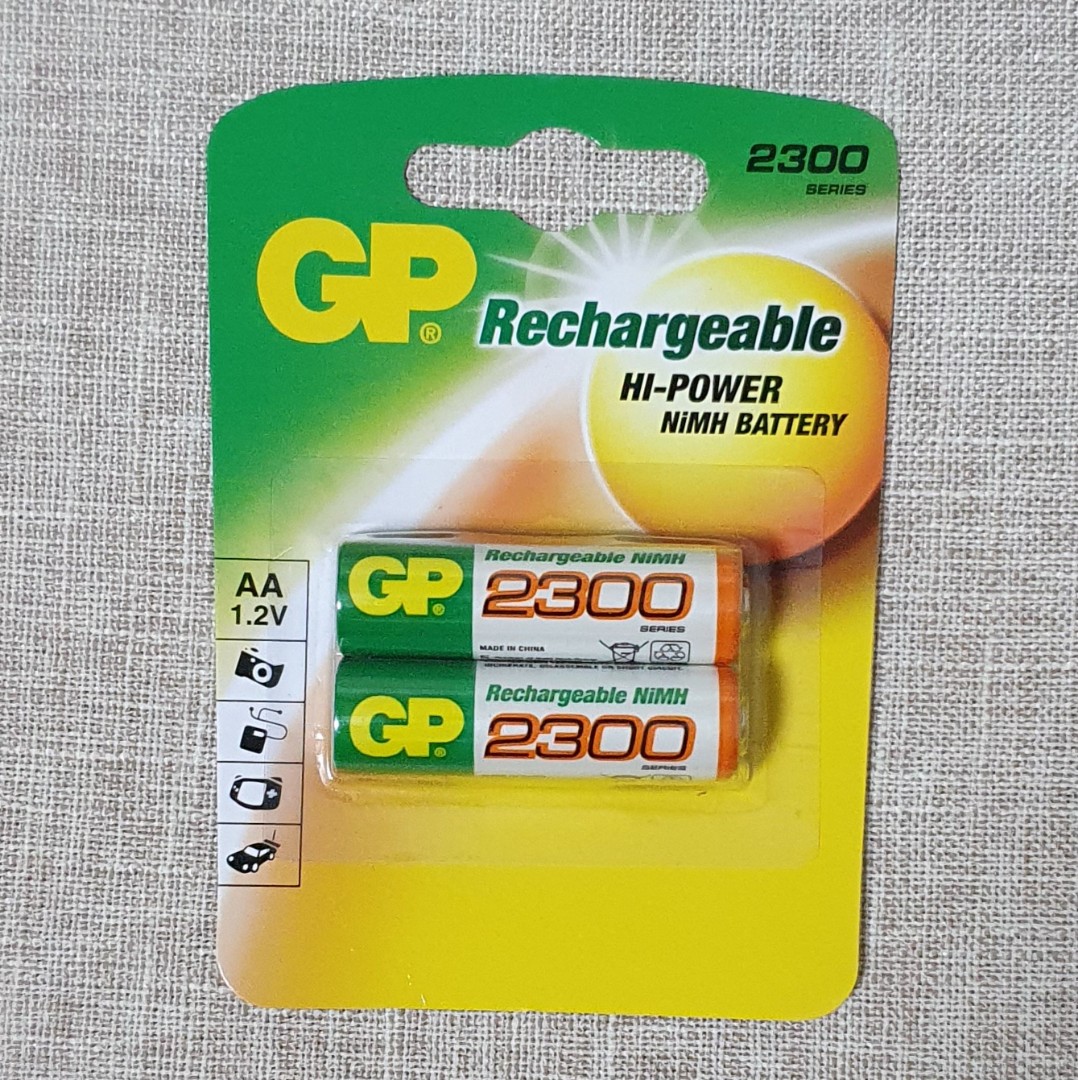 GP Rechargeable Hi-Power NIMH Batteries, Babies & Kids, Infant Playtime ...