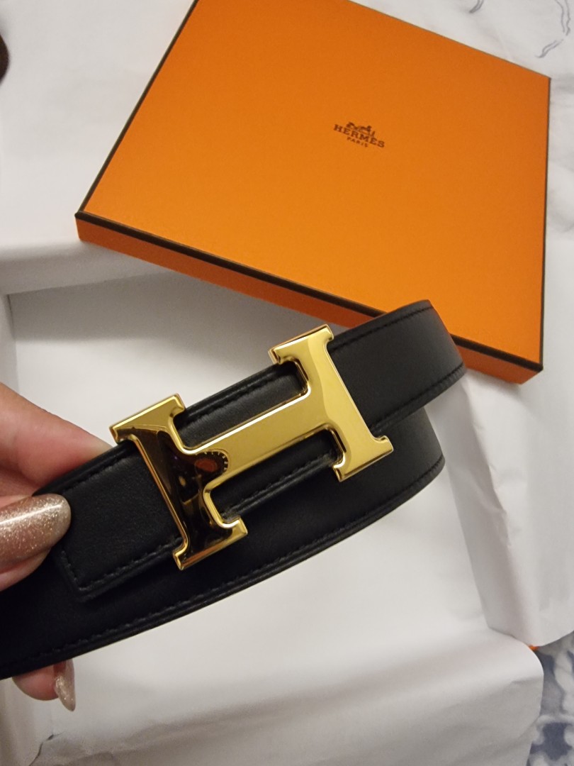Hermes reversible belt, Women's Fashion, Watches & Accessories, Belts