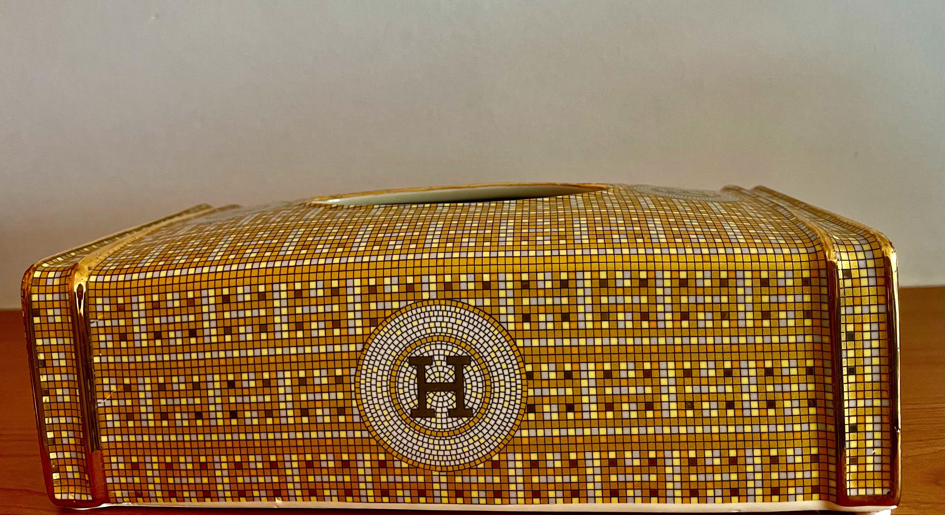 Hermes tissue box luxury vintage , Hobbies & Toys, Memorabilia