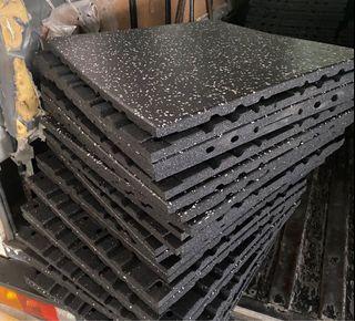 High density rubber mat