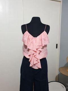 H&M pink blouse